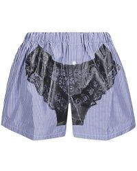 VAQUERA - Trompe L'Oeil Boxer Shorts - Lyst