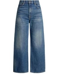 Polo Ralph Lauren - Wide-Leg Distressed Jeans - Lyst