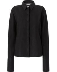 Genny - Collar-Detail Shirt - Lyst