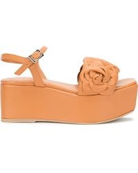 Madison Maison - Flower Platform Sandals - Lyst