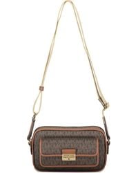 Michael Kors - Bradshaw Monogram Flap-Pocket Shoulder Bag - Lyst