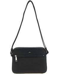BOSS - Ray Double Crossbody Bag - Lyst