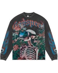 Godspeed - Vision Flowers Long-Sleeve Thermal Sweater - Lyst