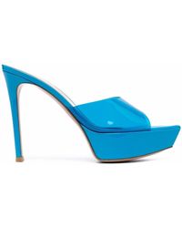 Gianvito Rossi - Open-toe Leather Sandals - Lyst
