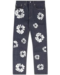 DENIM TEARS - X Levi's Wreath Selvedge Jeans - Lyst