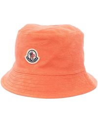 Moncler - Logo-patch Reversible Bucket Hat - Lyst