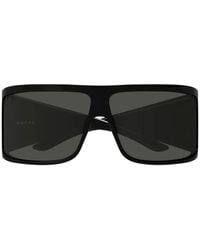 Gucci - Mask Geometric-Frame Sunglasses - Lyst