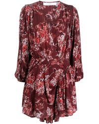 IRO - Azula Floral-Print Dress - Lyst