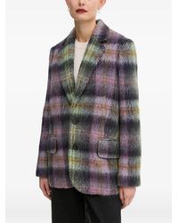 Paul Smith - Plaid-Check Blazer - Lyst