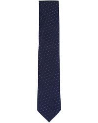 ZEGNA - Krawatte Mit Polka Dots - Lyst