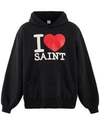 SAINT Mxxxxxx - Graphic-Print Hoodie - Lyst