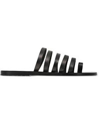 Ancient Greek Sandals - Black Leather Sandals - Lyst