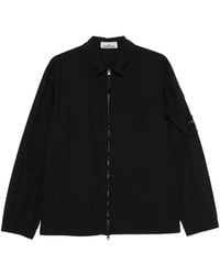 Stone Island - Zip-Fastening Overshirt - Lyst