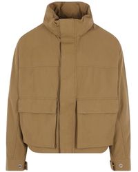 Lemaire - High-Neck Jacket - Lyst