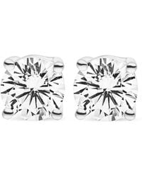 VEYNOU - 14Kt Ella Diamond Stud Earrings - Lyst