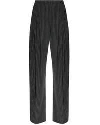 IRO - Kalei Pinstripe-Pattern Pleated Trousers - Lyst
