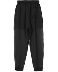 Undercover - Broek Met Toelopende Pijpen En Elastische Tailleband - Lyst