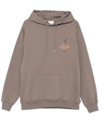 Drole de Monsieur - Hoodie Met Geborduurd Logo - Lyst