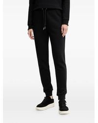 ARMANI EXCHANGE - Logo-Detail Drawstring Track Pants - Lyst