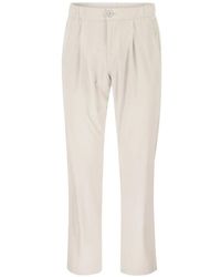 Herno - Pleat Elasticated Trousers - Lyst