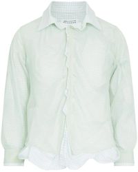 Maison Margiela - Double-Layer Cotton Shirt - Lyst