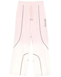 Off-White c/o Virgil Abloh - Logo Embroidered Wide-Leg Track Pant - Lyst
