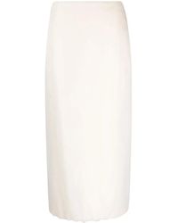 Blanca Vita - Galtonia Pencil Midi Skirt - Lyst