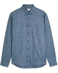Sunspel - Chest Pocket Button Shirt - Lyst