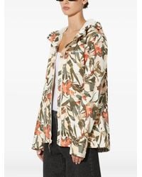 Columbia - Floral-Print Hooded Jacket - Lyst