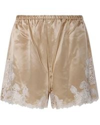 By Malene Birger - Eri Lace-Trimmed Shorts - Lyst