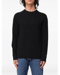 Woolrich - Crew-Neck Lambswool Sweater - Lyst