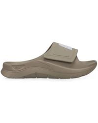 New Balance - 202Xa Logo-Patch Slides - Lyst
