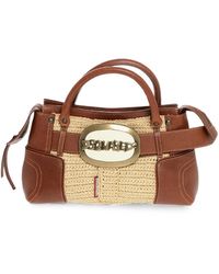 DSquared² - Sac Cabas À Boucle Logo Tissé - Lyst