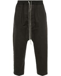 Rick Owens - ドローストリング クロップドパンツ - Lyst