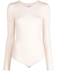 Maison Margiela - Round-neck Long-sleeve Bodysuit - Lyst
