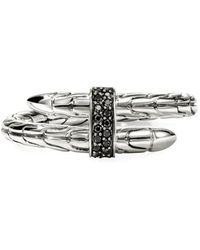 John Hardy - Sterling Zilveren Spear Ring Met Saffier - Lyst