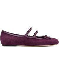 Marc Jacobs - Bow-Detail Ballerina Flats - Lyst