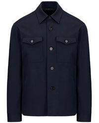 Harris Wharf London - Pocket Shirt Jacket - Lyst