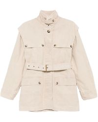 Isabel Marant - Belted Flap-Pocket Jacket - Lyst