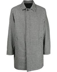 The Power for the People - Wool Dogtooth Pattern Coat - Lyst