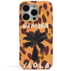 Bimba Y Lola - Iphone 16 Pro Palm Tree-Print Phone Case - Lyst