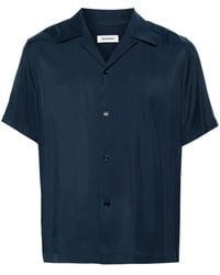 Sandro - Short-sleeve Twill Shirt - Lyst