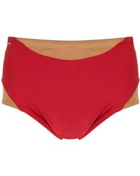 Amir Slama - Short De Bain Bicolore À Design À Empiècements - Lyst