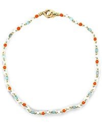 Gas Bijoux - Alex Pearl-Beaded Necklace - Lyst