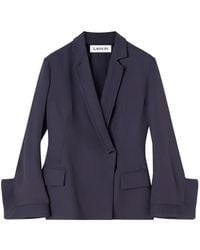 Lanvin - Blazer Met Dubbele Rij Knopen En Manchetten - Lyst