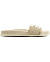 Pedro Garcia - Dolomita Sandalen mit Kristallen - Lyst