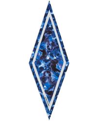 Ferragamo - Foulard Diamant Imprimé Œillet - Lyst