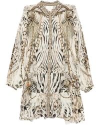 CAMILLA - Lady Lionheart ティアード ミニドレス - Lyst