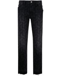 Isabel Marant - Jeans slim con design a inserti - Lyst