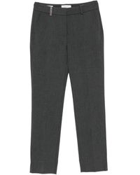 Peserico - Straight-Leg Tailored Trousers - Lyst